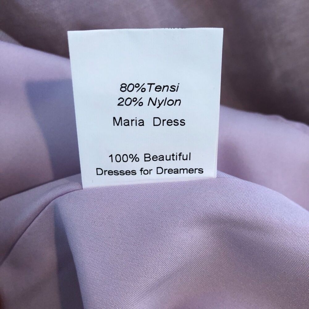 NWT JESSAKAE Maria Garden Dress Lilac size M - Picture 8 of 8